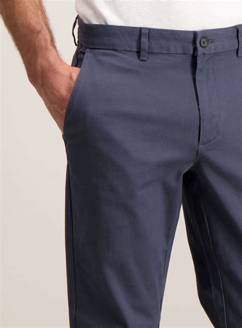 buy blue chinos men online.